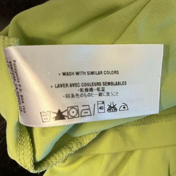 Patagonia Bandha Dress Size Medium Colour Endive - Picture 7 of 8